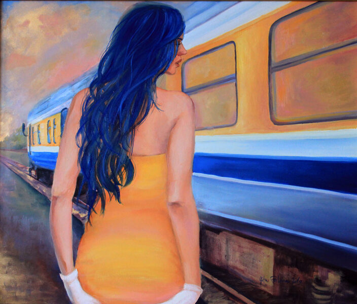 Gita Palma, "That one who leaves" , 2019