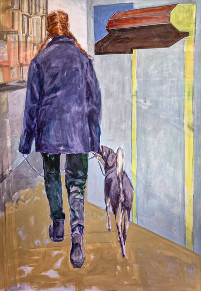 Elina Vagre, "Behind the scene II", 2023