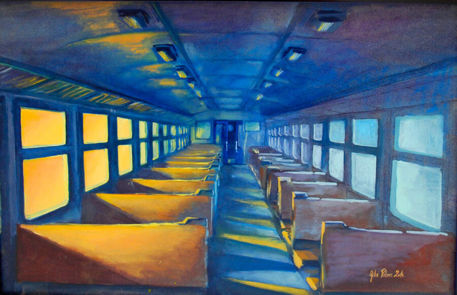 Gita Palma, "The morning", 2014.