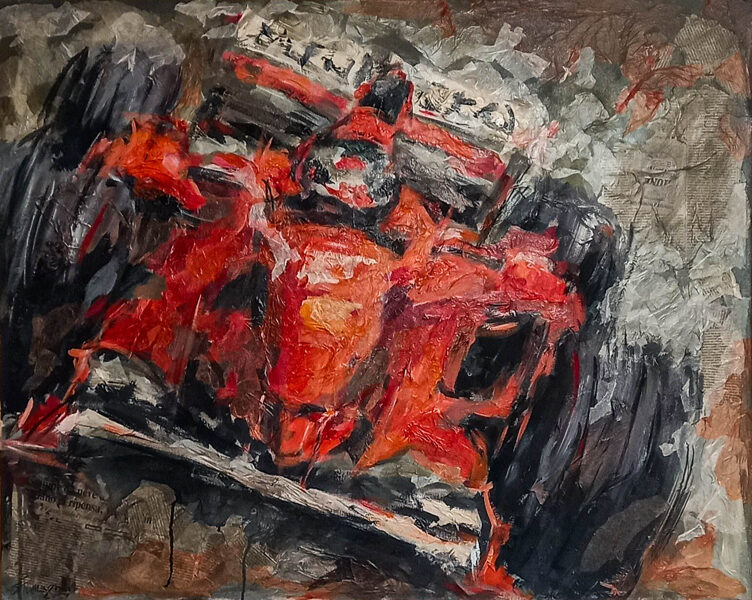 Simona Fumagalli, "La Rossa", 2010