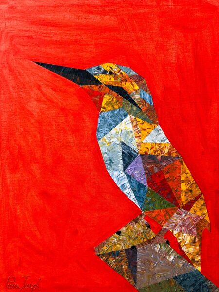 Pierre Joseph, "Mosaic Bird", 2023