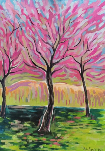 Rita Pranča, "Riga Park's Cherry Blossoms", 2022