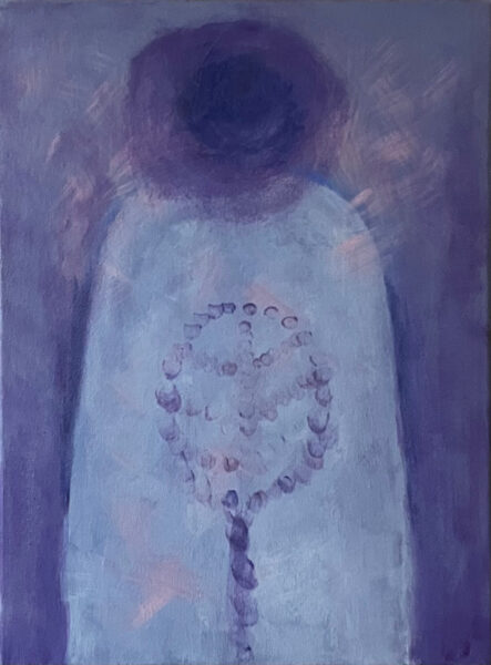 Marta Leimane, "Crown chakra", 2023